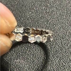 Silver Diamond simulant Ring